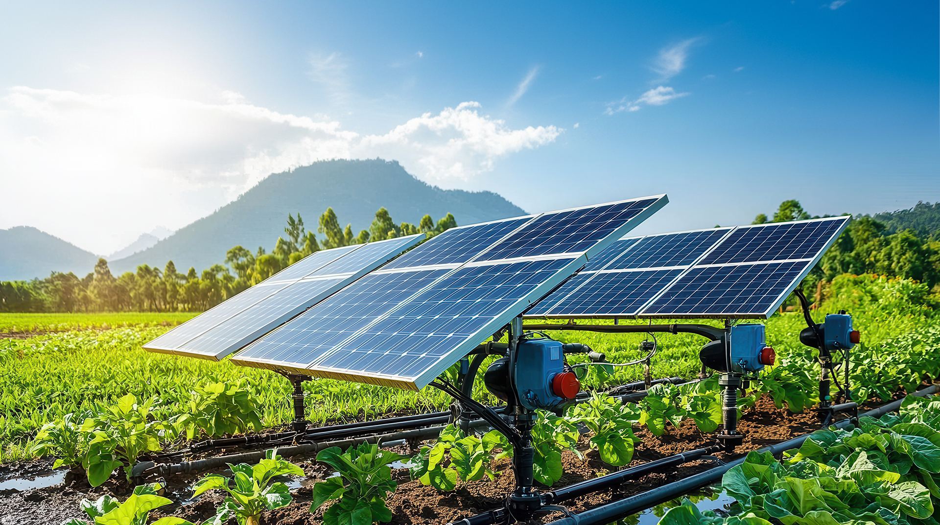 Solar water pump